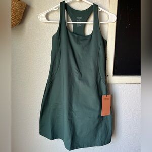 girlfriend collective Forest Green Tank Dress